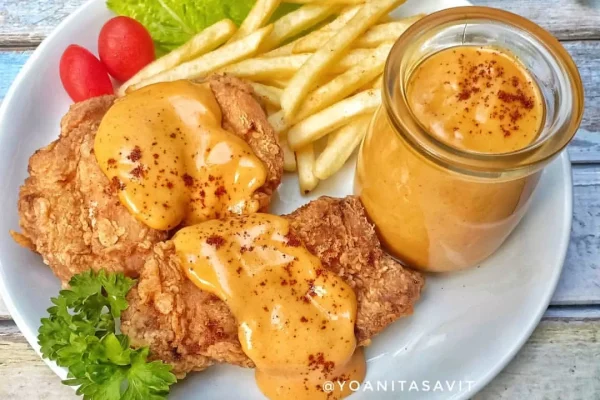Makanan Ayam Goreng Saus Keju: Lezat dan Menggugah Selera