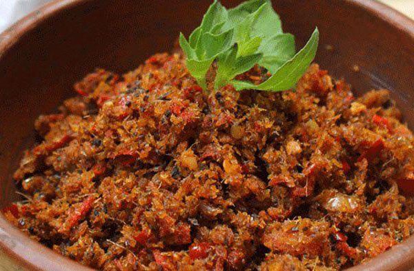 Mengenal Lezatnya Makanan Sambal Roa dari Sulawesi