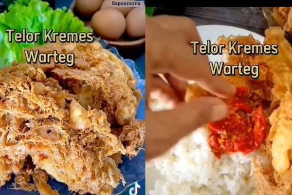 Mengenal Lezatnya Makanan Telur Ayam Kremes yang Menggoda Selera