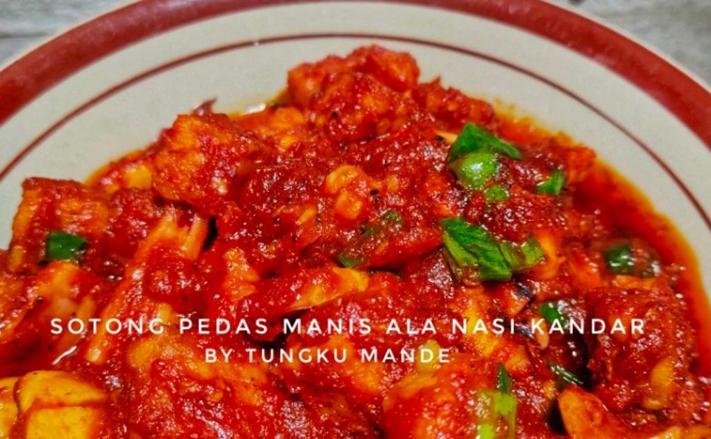 Resep Sotong Pedas Manis ala Nasi Kandar yang Menggoda Selera